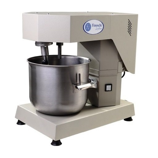 Batidora c/amasador tacho acero 10lt